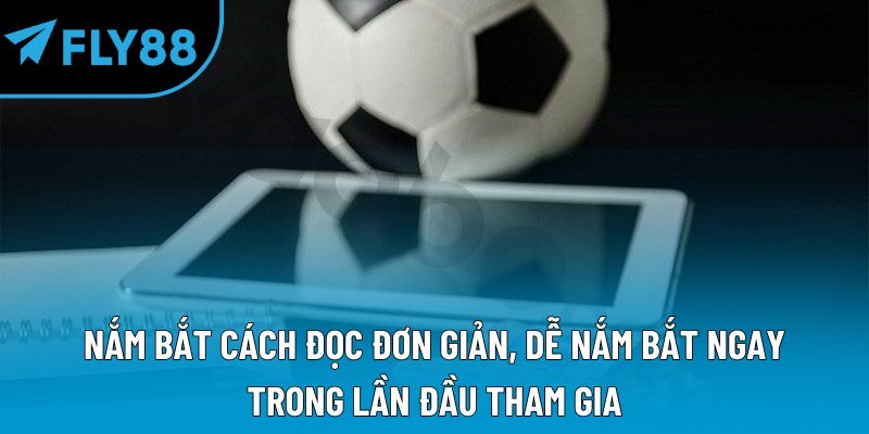 Nắm bắt cách đọc đơn giản, dễ nắm bắt ngay trong lần đầu tham gia