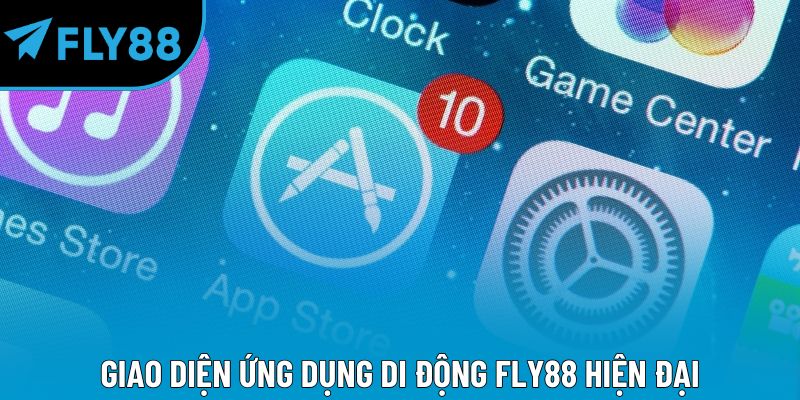 Giao diện ứng dụng di động Fly88 hiện đại